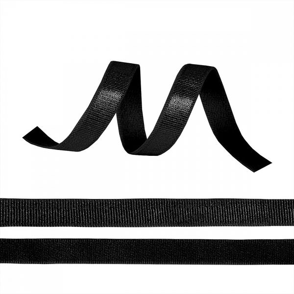 Резинка бельевая (бретелечная) 8.0 мм / 1000 метров, RBB05 черный F322