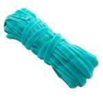 Лента бархатная (тесьма) 9-11.0 мм / 10±0.5 метров, бирюзовый, Blitz С3574Г17