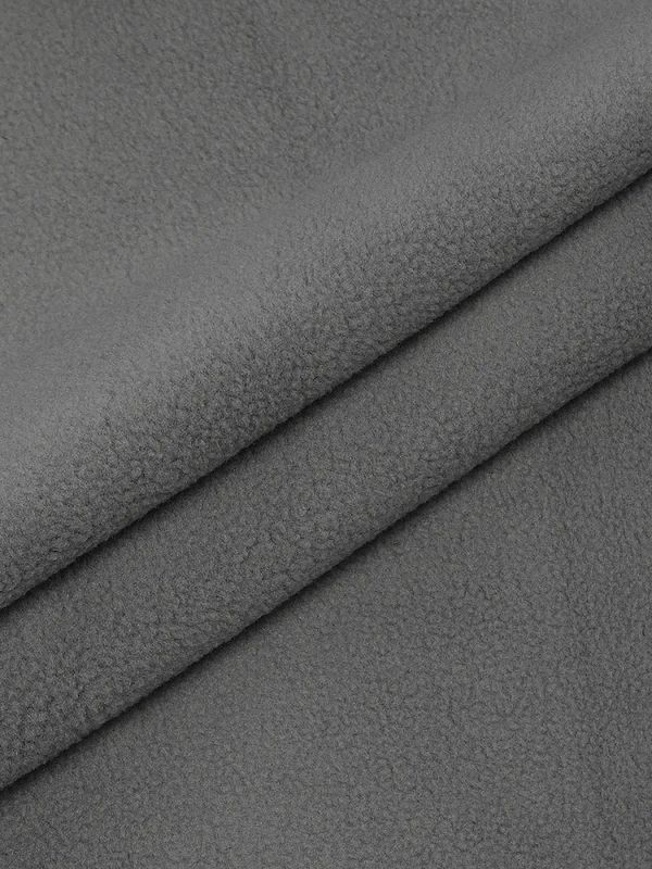 Флис 2-сторонний 240 г/м², 150 см / 10 метров, TBY-0240-S307 цв.S307 серый