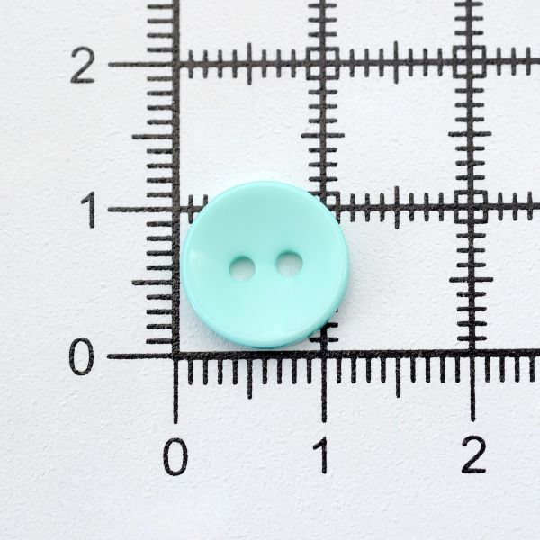 Пуговицы 2 прокола 18L, 11 мм, (Sea (морской)), NE74, 144 шт