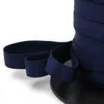 Резинка бельевая (бретелечная) 12.0 мм / 50 метров, т.синий, (ML200.012/1)