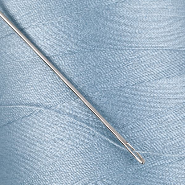 Нитки универсальные Nitka 40/2, 4570 м (5000 ярд) / 1 кат., 281 голубой