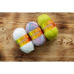 Пряжа Камтекс Бамбино / уп.10 мот. по 50 г, 150 м, цв.001 суровый