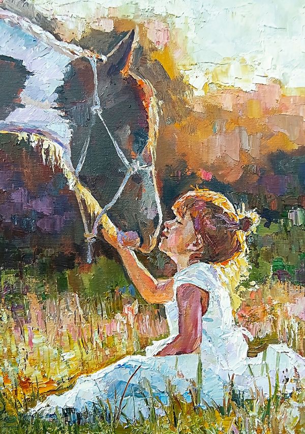 Пазл 1000 элементов, Прогулка с лучшим другом, PZL-1000/41, Фрея