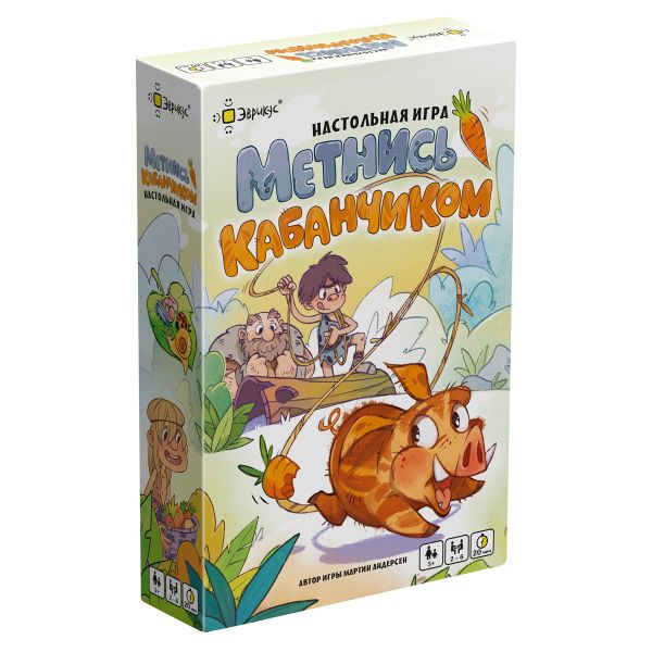 Игра настольная Метнись кабанчиком!, Эврикус BG-12071