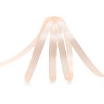 Лента атласная 1-сторонняя 6.0 мм / 22.86±1 метров, 006 светлый персик, Globus