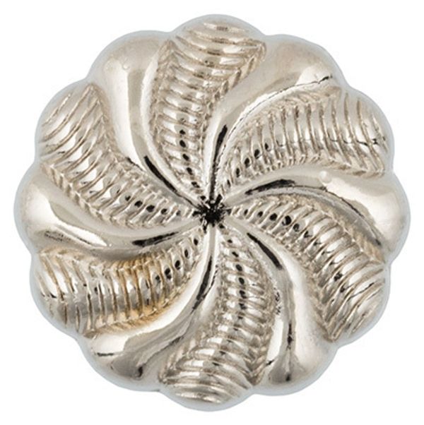 Пуговицы металл 10 мм, 6 шт, 04 никель, Blitz MB 0263