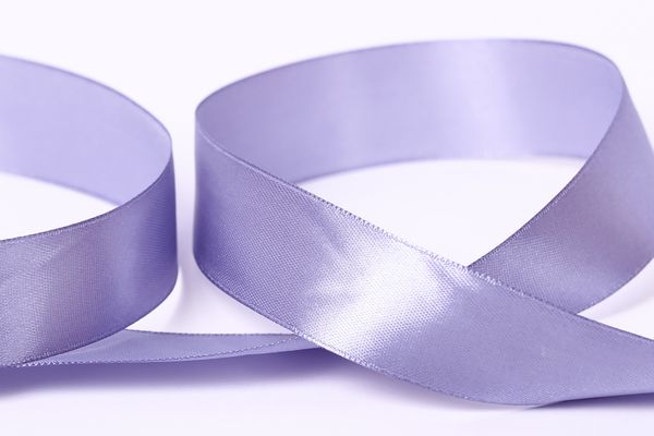 Лента атласная 1-сторонняя 25.0 мм / 33±2 метра, 081 св.фиолетовый, Gamma