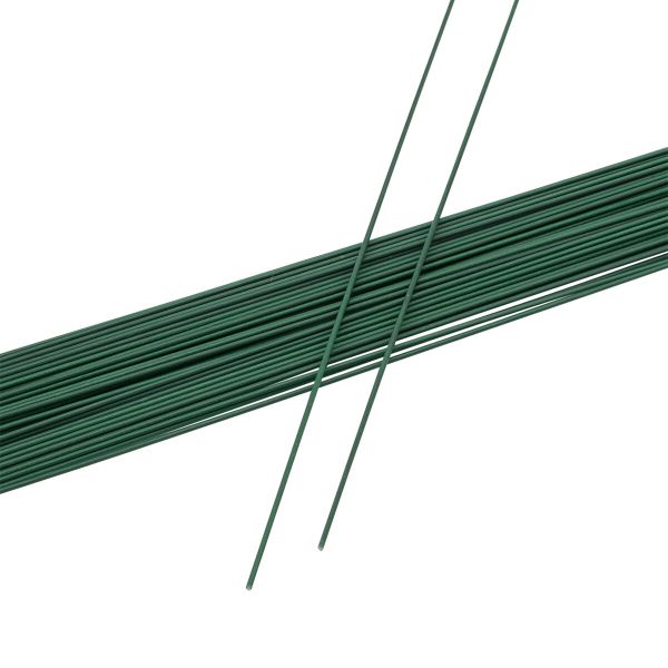 Проволока флористическая с РР-покрытием ⌀0.6 мм, l=40 см, 50±5 шт, зеленый, Astra&Craft