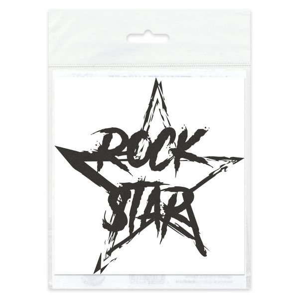 Термоаппликация Gamma Термотрансфер M №04, 1 шт, M-422 Rock star 10.5х11 см