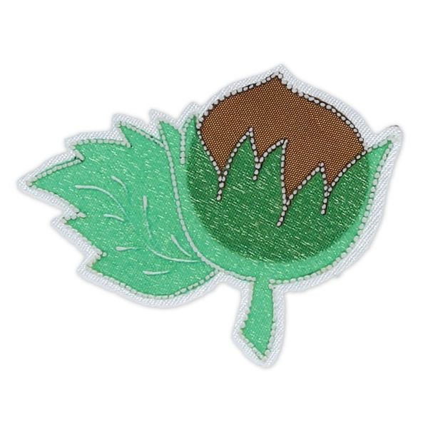 Термоаппликация BLITZ №4 12 шт, 4-25 лесной орех 6х4.5 см, Blitz