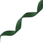 Лента репсовая (в рубчик) 20.0 мм, 126 т.зеленый, уп.18,28 м