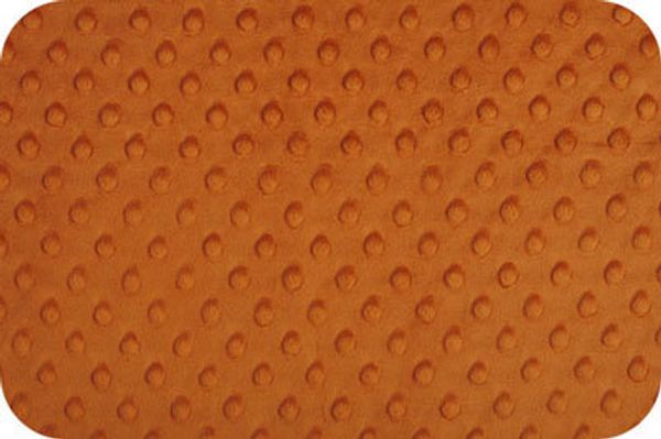 Плюш (ткань) Peppy Cuddle Dimple 455 г/м², 48х48 см, RUST