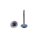 Глаза для кукол и игрушек 4мм на метал. ножке, 10 шт, цв.голубой