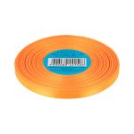 Лента атласная 1-сторонняя 6.0 мм / 33±2 метра, 137 оранжевый, Gamma