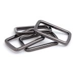 Рамка прямоугольная металл 40 мм /49х30 мм/ чер.никель, ГУ12749, 4 шт