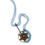 Кнопка пришивная для вязаных изделий латунь ⌀25 мм, 2 шт, под состаренную латунь, Prym 341850