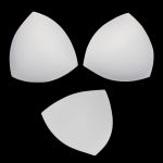 Бельевые чашечки для бюстгальтера треугольные б/уст., с равном. наполн., (8300), разм.34, 10 пар, 01-белый