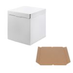 Кондитерская коробка для торта 30х30х45 см, S-Chief BFC-005