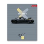 Тетрадь ученическая общая, выборочный лак, A5+ 96 л. на скобе, белизна 100%, 5 шт, клетка, 000344 Экстрим, Светоч 96ТСК5_4_3_1