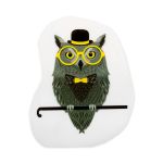 Термотрансфер M №01, 1 шт, M-012 сова в очках 8.3х10 см, Gamma "M" №01