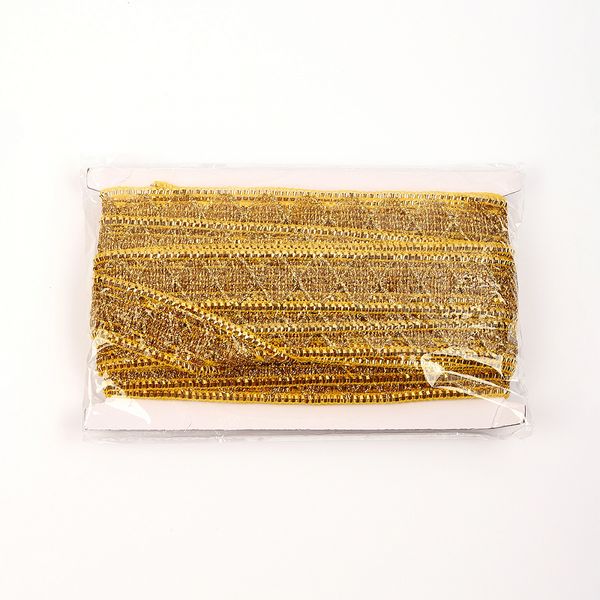 Тесьма отделочная 35 мм / 13.71 метров, TBY 912 цв.золото