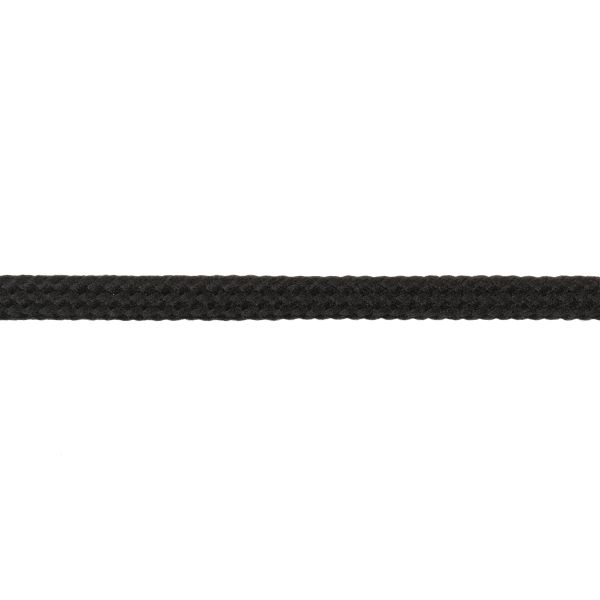 Шнур плоский 6 мм, 100 м, черный, Gamma Т-03