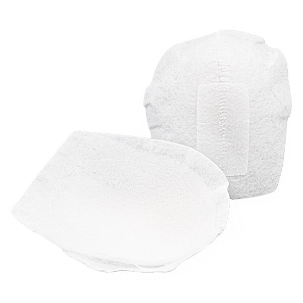 Плечевые накладки (подплечники) реглан сшивные 100х130х6 мм, белый, 50 пар