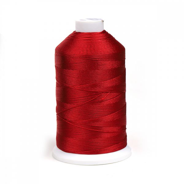 Нитки швейные филаментные Max 420D/3, №20, 1500 м, 250 г, 157 красный