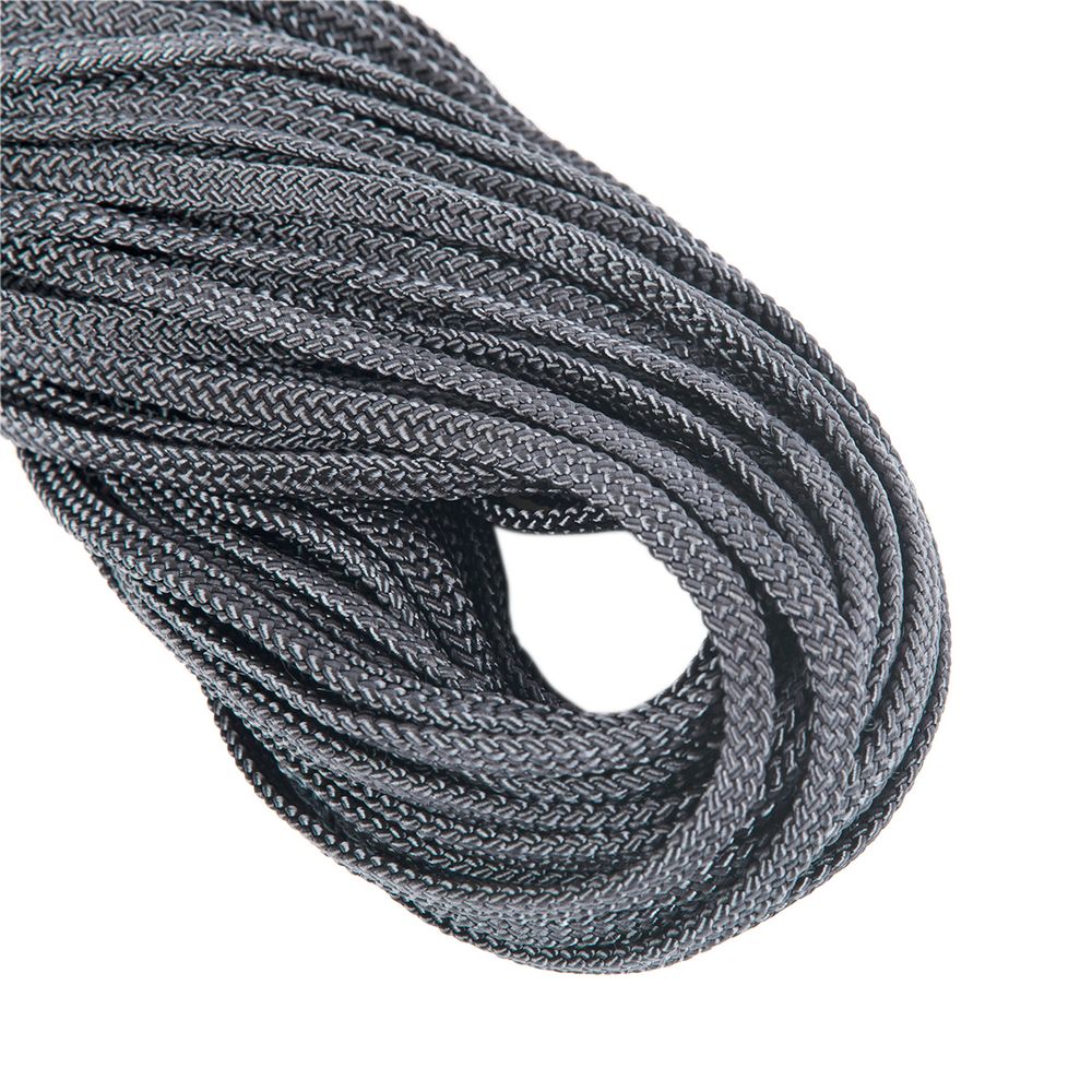 Шнур плоский п/а ⌀5.5 мм, 50 м, 964012 / серый, Gamma 1с19