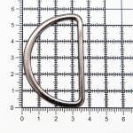 Полукольцо литое металл 50.0 мм (in), (внешн. 57х37 мм), 2 шт, Hobby&Pro, чер.никель