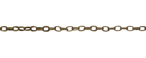Цепочка декоративная 6.5х4.5 мм, 25 м,±0.5 м, под бронзу, Micron MI-11