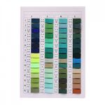 _02_ Карта цветов молний: молнии MaxZipper, палитра цветов F