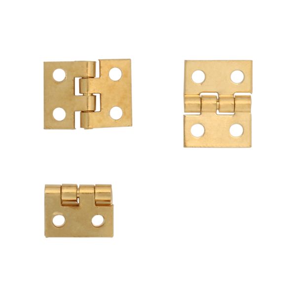 Декоративная петля для шкатулок золото 8х10 мм, 8 шт