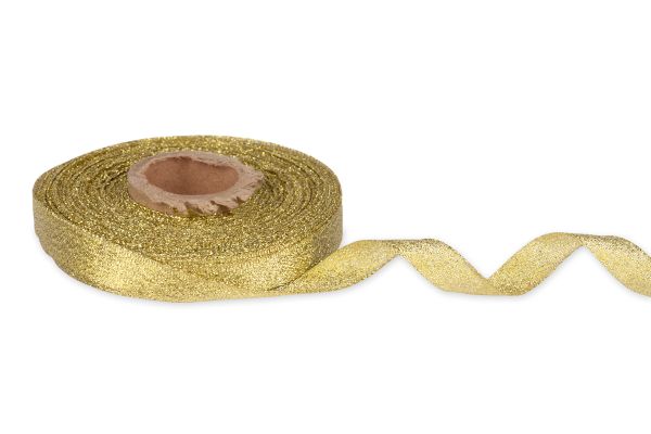 Лента металлизированная 10.0 мм / 25±1 метров, золото, Blitz С3151Г17