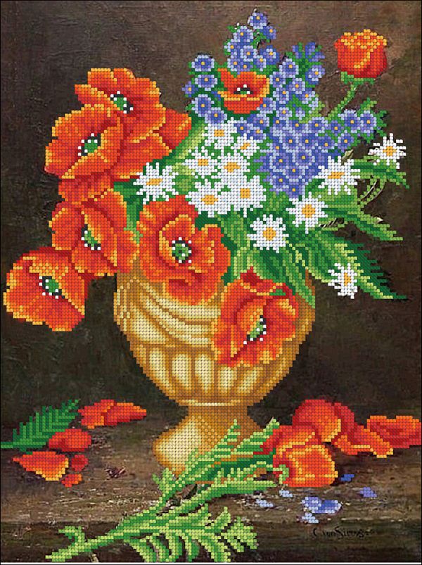 Рисунок на ткани Конек 1484 Вдохновение 30х40 см