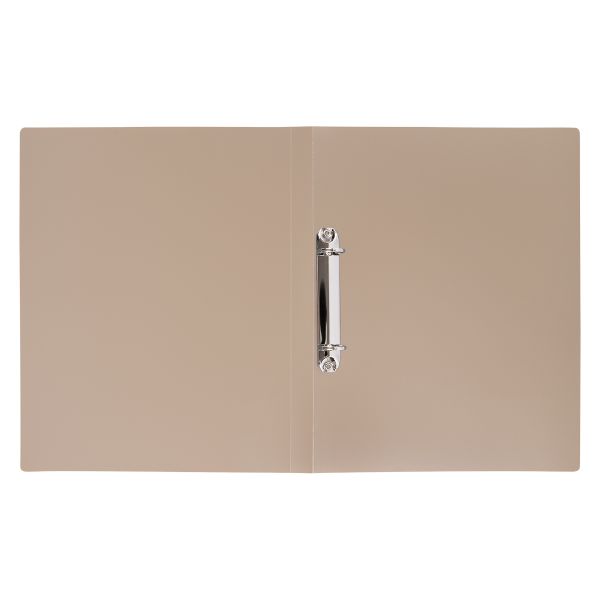 Папка на 2 О-кольцах A4 700 мкм 25 мм, 4 шт, d-20 мм, бежевый new EC211300127, Expert Complete