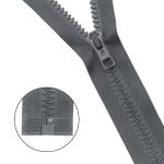 Молния трактор Arta Т6 (6 мм) 1 зам., разъем., 80 см, цв. 123 графит, уп.5 шт