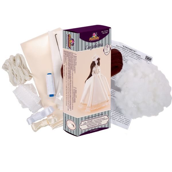 Набор для шитья игрушки Елизавета 30 см, Miadolla TR-0165