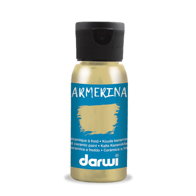 Краска для керамики Darwi Armerina, 50мл, 050 золотой