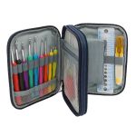 Набор вязальных принадлежностей, многофункциональный, подарочный, 72 предмета, 13,5х17,5 см, Hobby&Pro