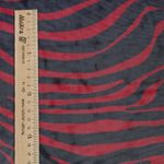 Сетка бельевая эластичная 100 г/м², шир.160 см / 50 метров, принт Зебра, цв.красный+черный /SZ025816.03/