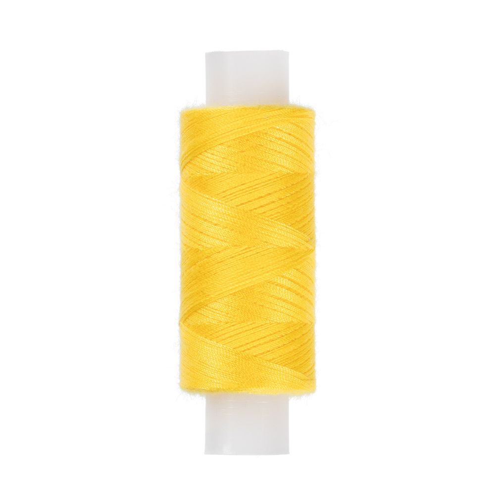 Нитки армированные ПНК им.Кирова 35ЛЛ, бытовые, 200 м / 20 кат., 0306 / 163 желтый