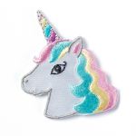 Термоаппликация Голова единорога пастель, Prym