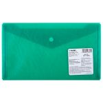 Папка-конверт с кнопкой travel 180 мкм 12 шт, зеленый new ЕС211130003, Expert Complete