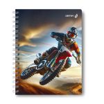 Тетрадь ученическая общая, A5 96 л. на гребне 60 г/м², белизна 90 %, 4 шт, клетка, 01187 На предельной скорости, Светоч Т111