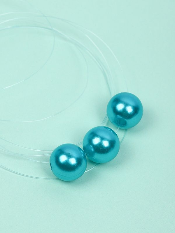 Нить-леска 0.3 мм, 100 м, цв. голубой