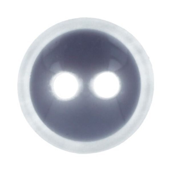 Пуговицы 2 прокола блузочные 10 мм, 36 шт, D195 серый, Gamma RIO 0023