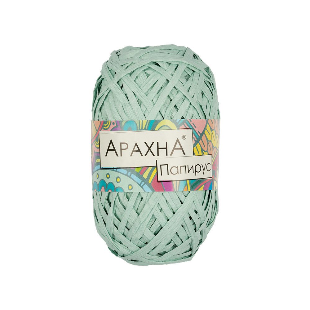 Пряжа Arachna Papyrus / уп.10 мот. по 40г, 50м, 12 св.бирюзовый