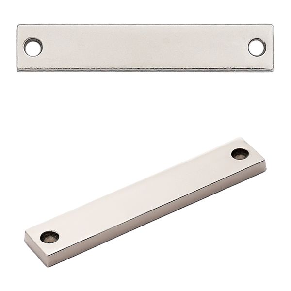 Украшение пришивное 25 мм, металл, серебро (никель), МТ_1711, 12 шт